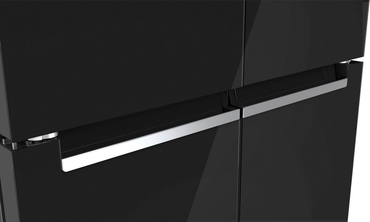 French-Door KMC85LBEA Schwarz - Schwarz, MODERN, Metall (85,5/189,5/66,6cm) - Bosch