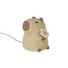 NATTLAMPA CAPYBARA - cremefärgad, Modern, plast (9,2/11,1/9,1cm) - Mömax