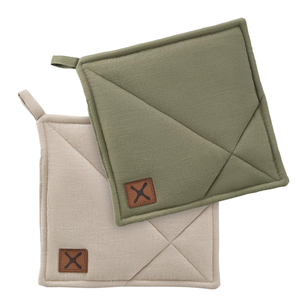 Șervet termic Mads - verde, textil (20/20cm) - Mömax