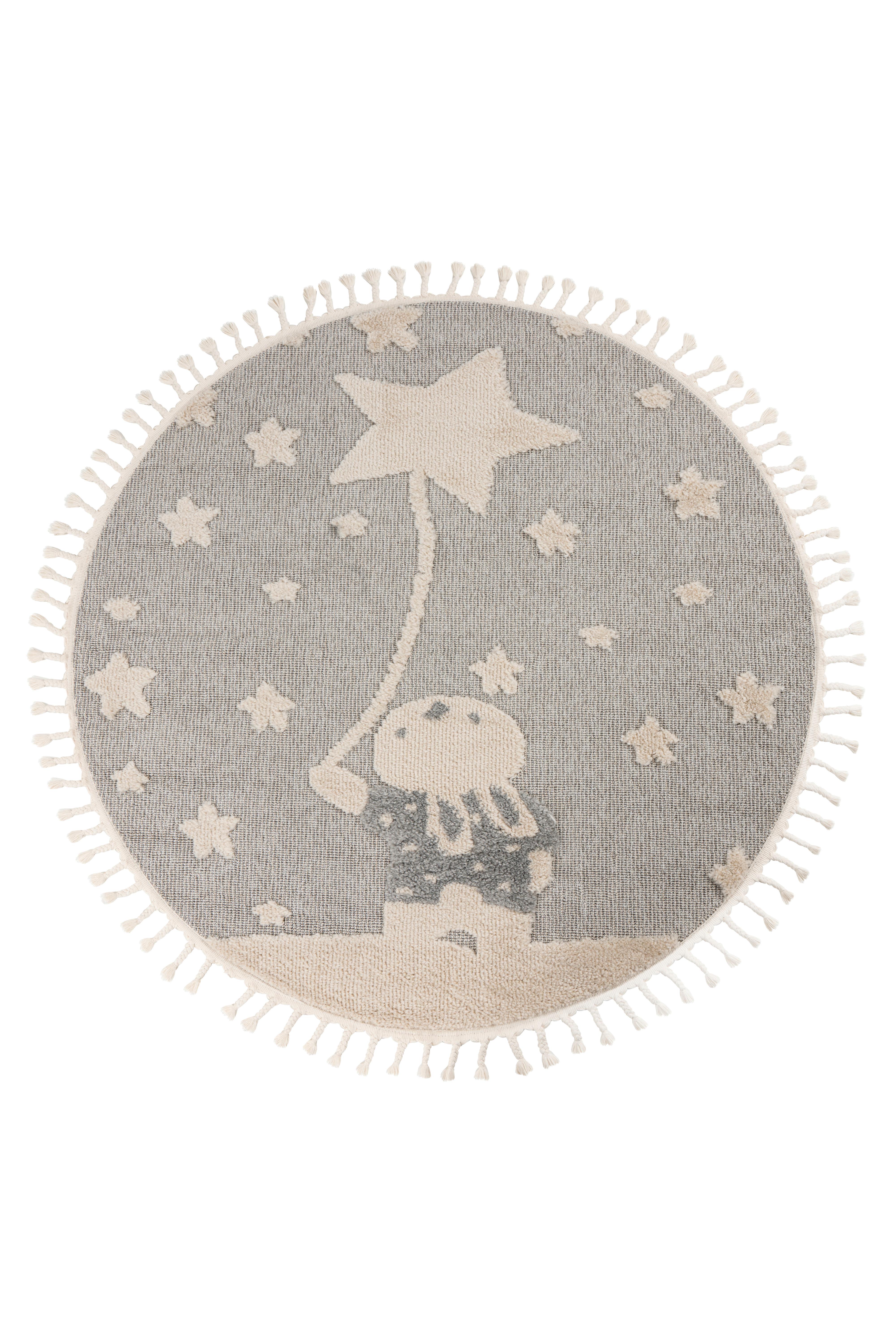 Covor pentru copii My Fano Rast, cca. 133x133cm - multicolor, Design, textil (133cm) - Obsession