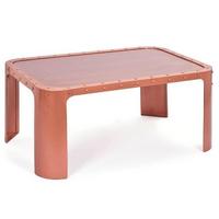 Couchtisch "Gormur" , ca 110x70 cm, kupfer - Kupferfarben, Design, Metall (110/70/45cm) - MID.YOU