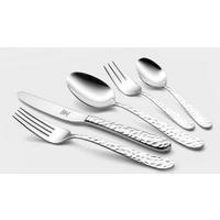 ZESTAW SZTUĆCÓW 630-370 - kolor stalowy, Basics, metal (43/25/5cm) - Justinus