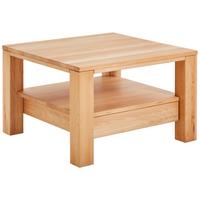 STOLIK KAWOWY PANAMA - kolor bukowy, Natur, drewno (70/70/47,5cm) - Linea Natura