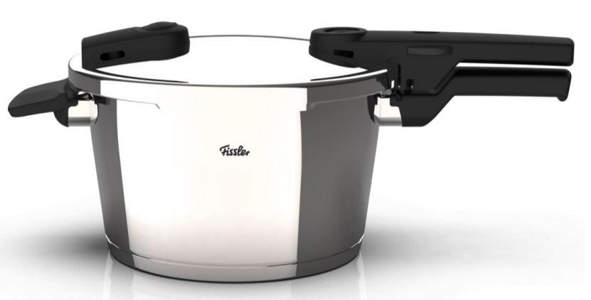 SZYBKOWAR 600-810-10-000/0 FISSLER - kolor srebrny, Basics, metal (26cm) - Fissler