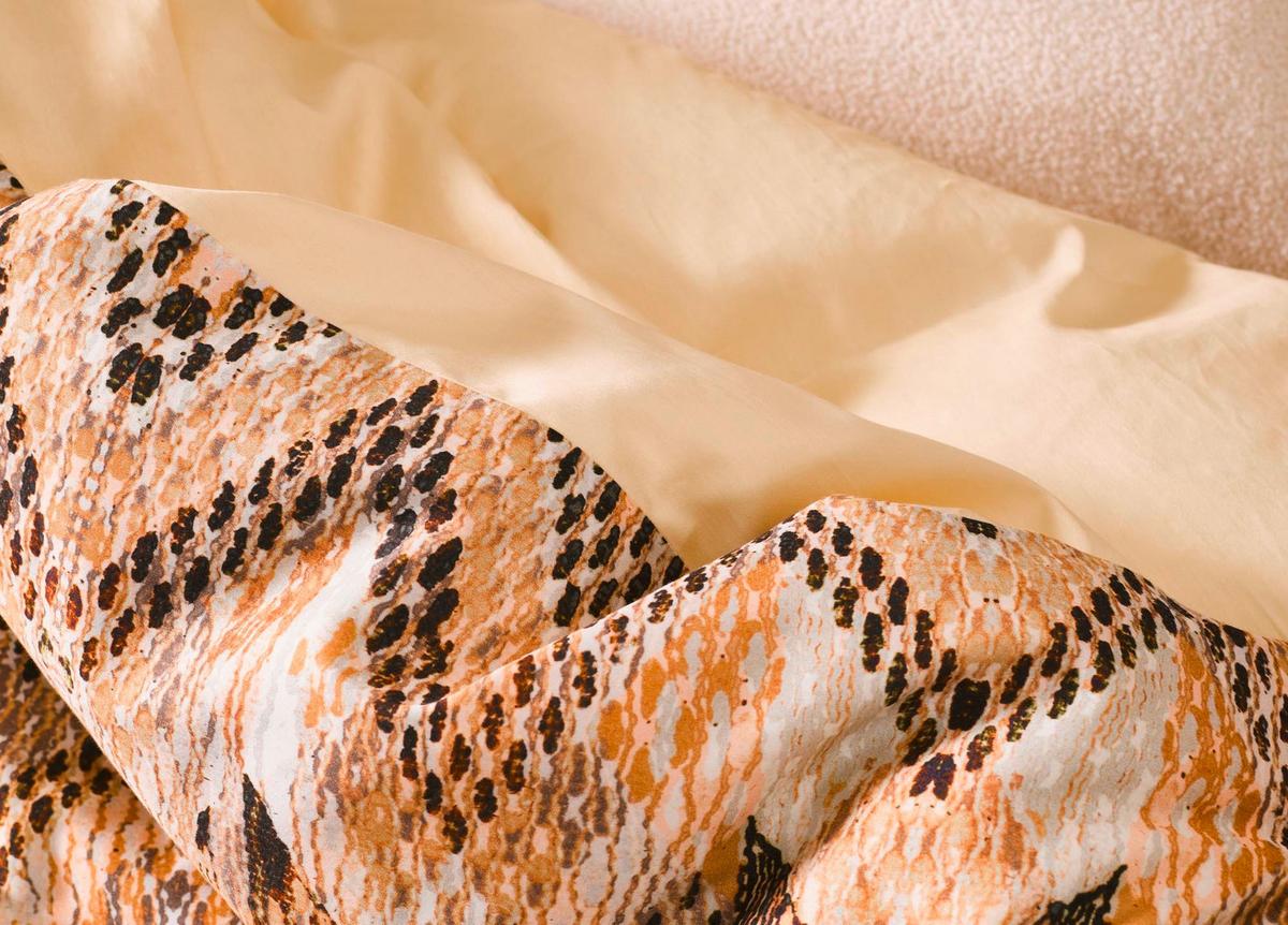 POŚCIEL DWUSTRONNA FABIENNE DUVET COVER - kremowy, Design (155/220cm) - Essenza