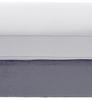 Tabure Living - siva/svijetlo siva, Romantik / Landhaus, drvo/tekstil (100/48/80cm) - Zandiara
