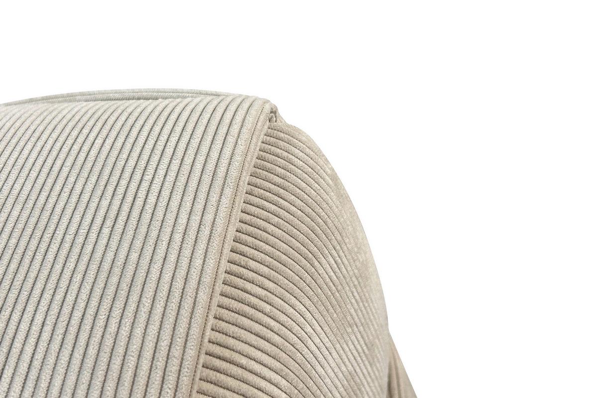 Pouf URBAN Beige, Cord - Beige, Design, Textil (40/40/40cm) - MID.YOU