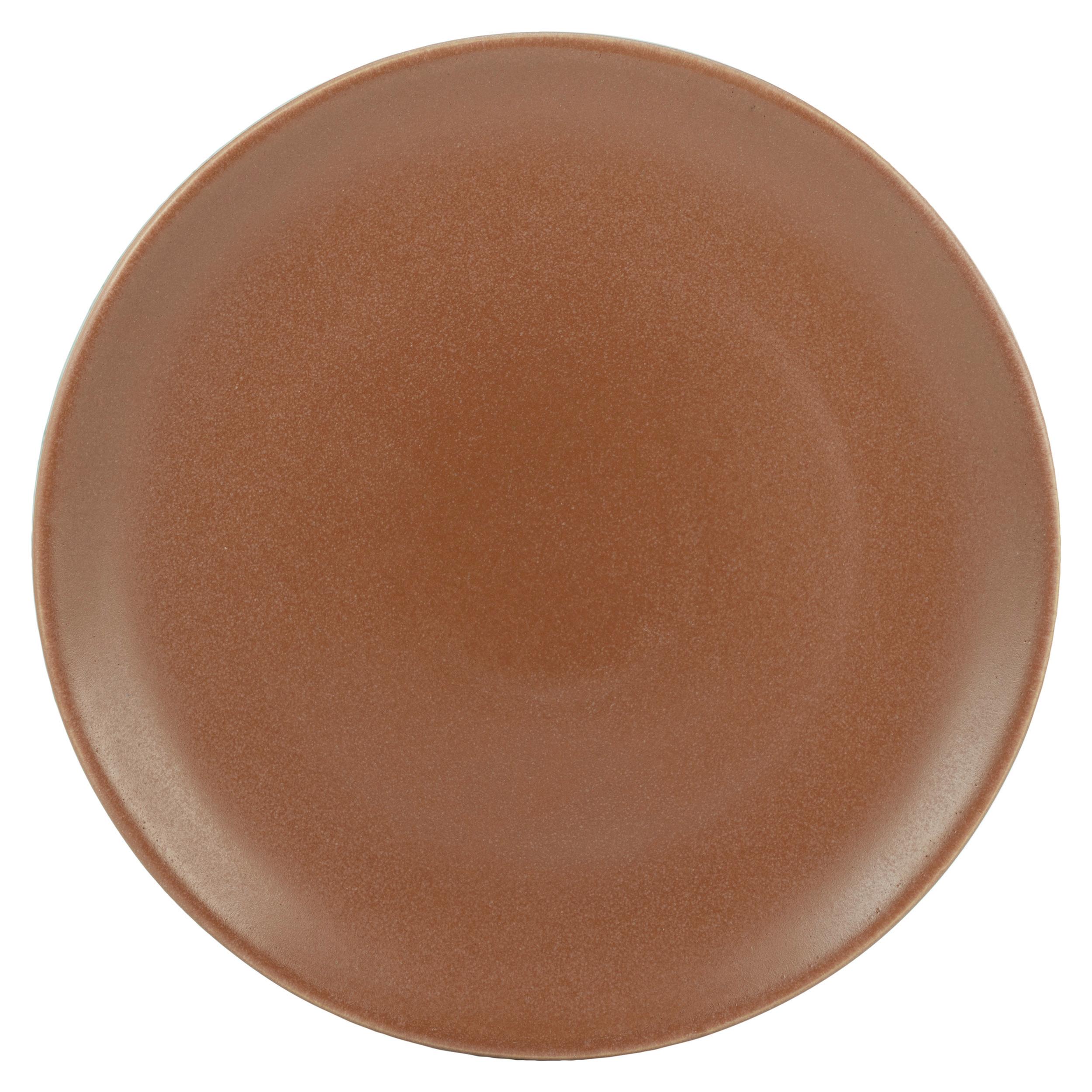 SPEISETELLER SAHARA - Terracotta, Lifestyle, Keramik (26,5/26,5/2,5cm) - Zandiara