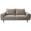 Canapea cu 2 lcouri SELENE - maro deschis, Modern, textil (202/89/115cm) - MID.YOU