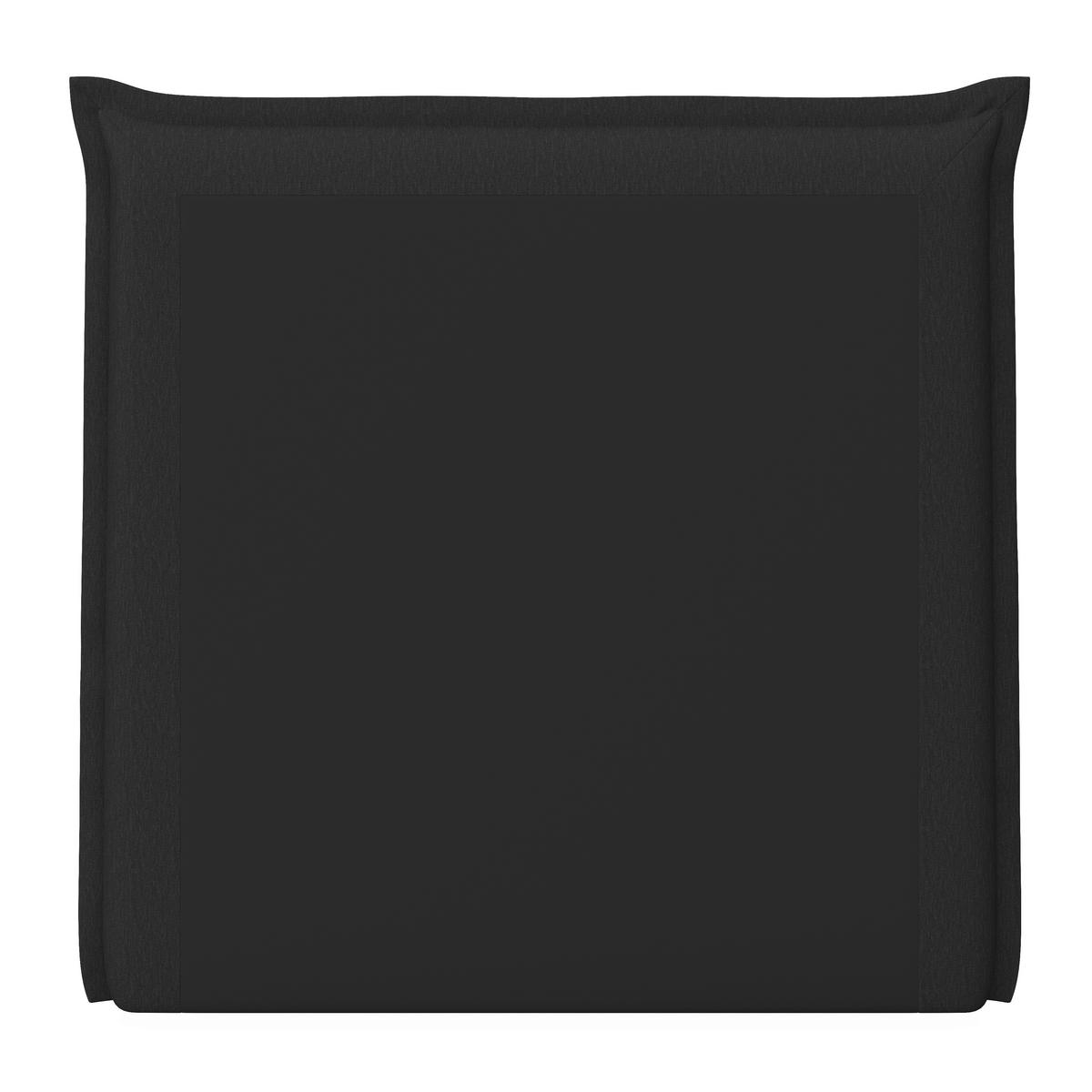 Boxbett Polo ca. 90x200 cm Dunkelgrau mit Topper - Dunkelgrau/Schwarz, Modern, Holz/Kunststoff (90/200cm) - Bessagi Home