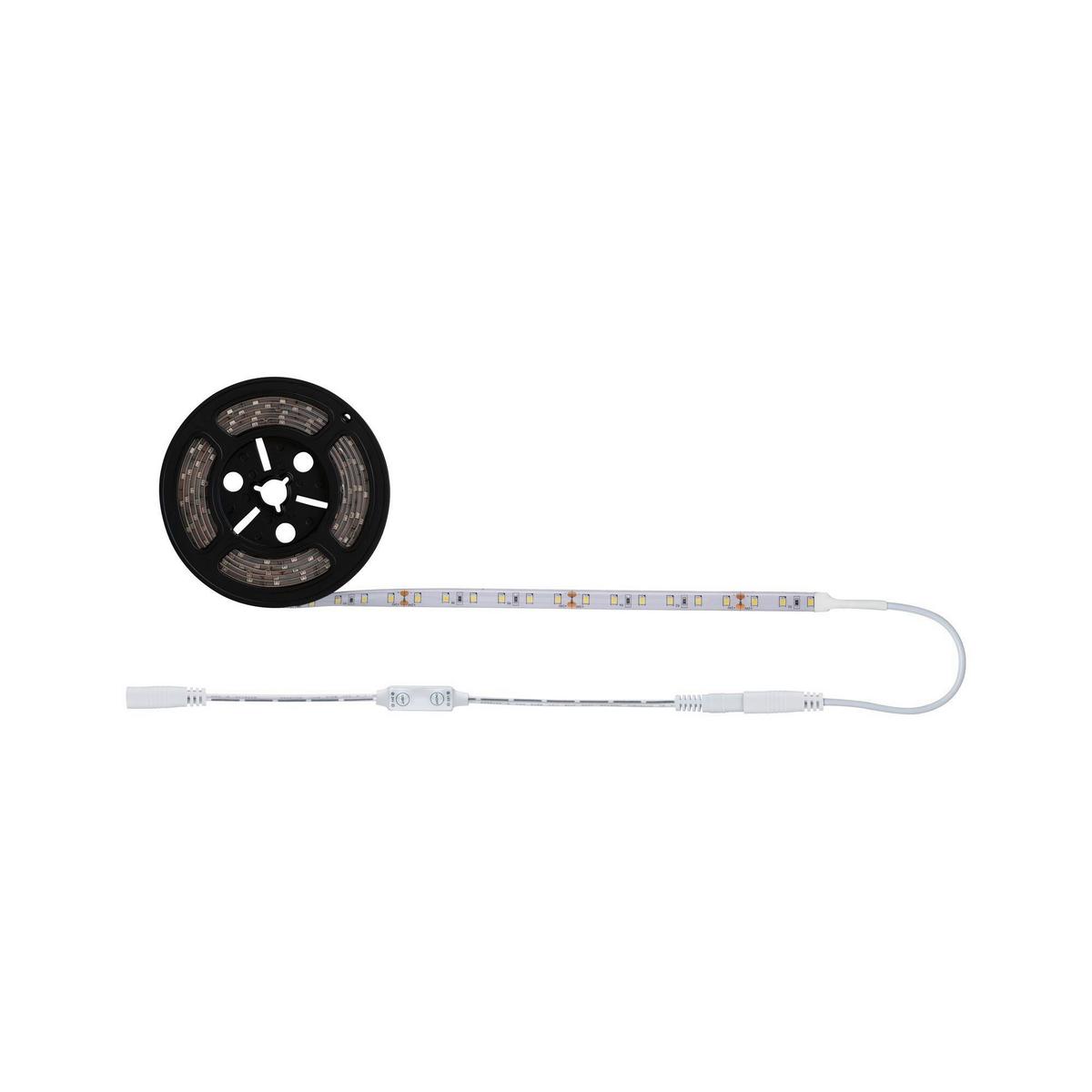 LED-Strip SimpLED Power in Silberfarben max. 17 Watt - Weiß, Basics, Kunststoff (300cm) - Paulmann