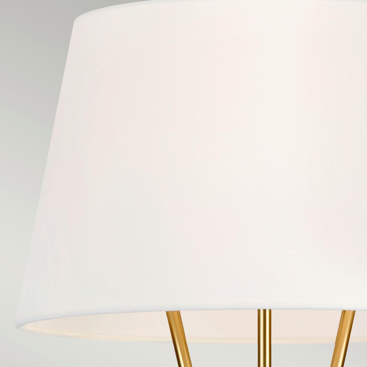 Svjetiljka Podna Fe-Penny-Fl-Bb - boje mjeda, Lifestyle, tekstil/metal (47/139.7cm) - Elstead Lighting