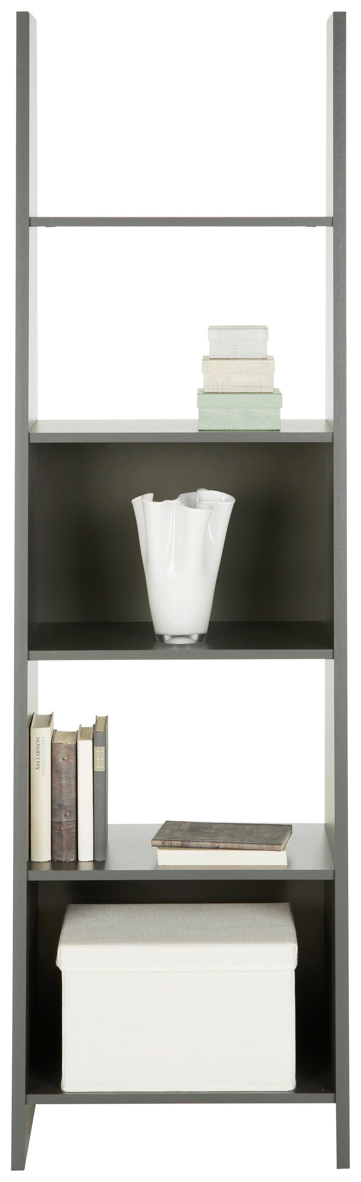 Regal in Anthrazit - Anthrazit, MODERN, Holzwerkstoff (54/186/38cm) - Mömax
