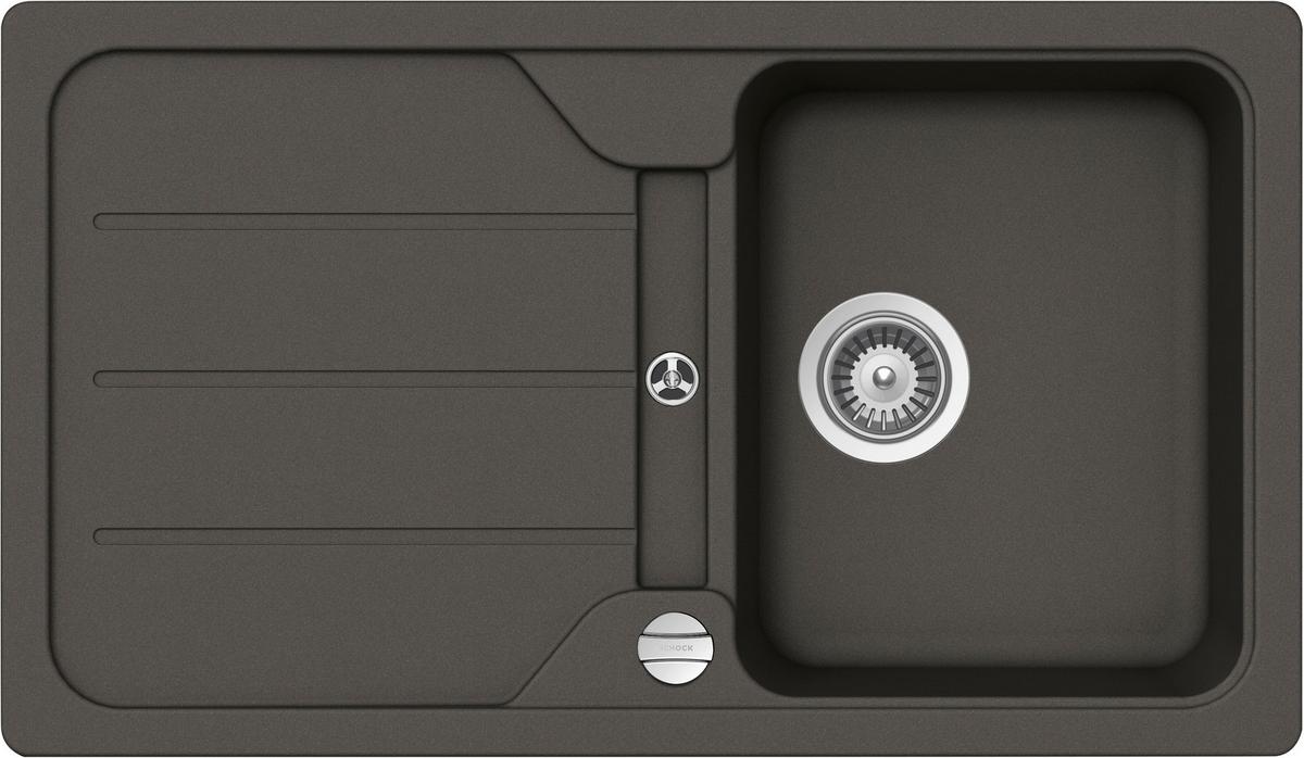 Spüle FOMD100AGAS - Grau (86/50cm) - Schock