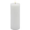 LED-LJUS FAIR - vit, plast/naturmaterial (7,5/20cm) - Mömax