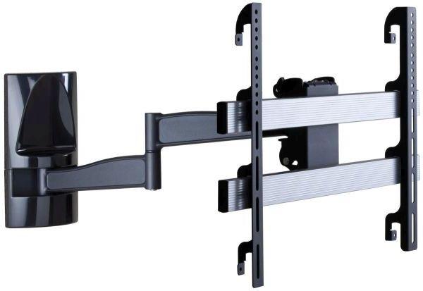TV-Wandhalter WS 300 ca. 65x48 cm Schwarz - Schwarz, KONVENTIONELL, Metall (65/48/67cm) - MID.YOU