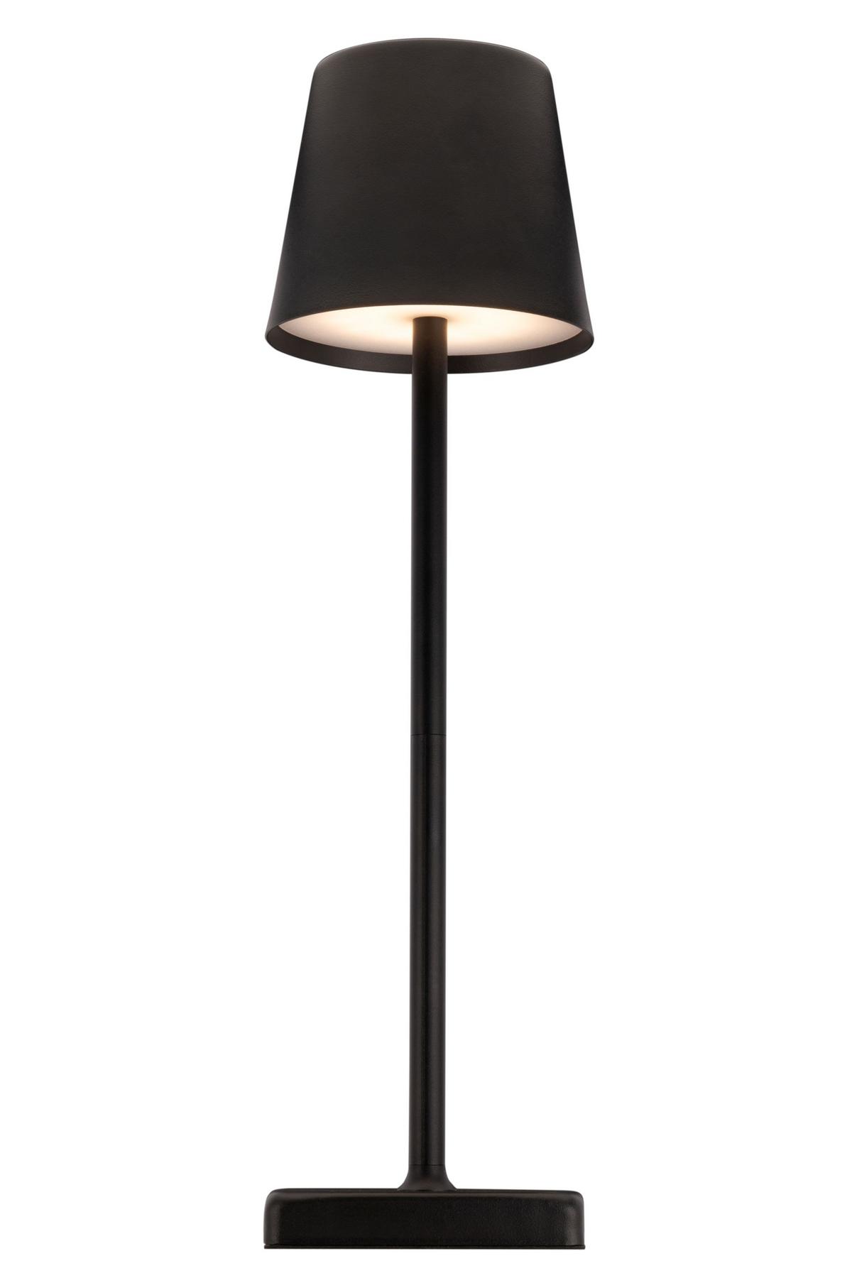 LAMPA SOLARNA MOBILE - czarny/biały, Basics, tworzywo sztuczne/metal (10,7/38cm) - Ambia Garden