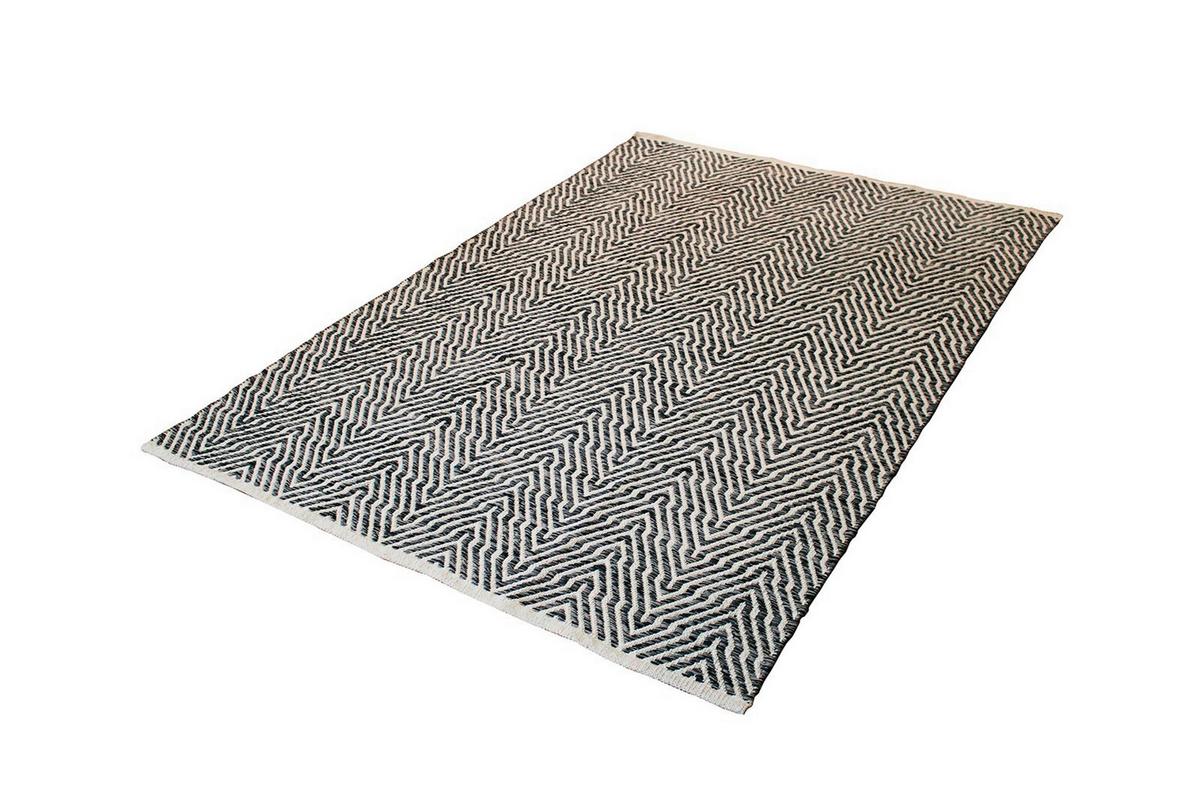 FLACHWEBETEPPICH APERITIF 410 - Grau, Lifestyle, Textil (160/230cm) - Kayoom