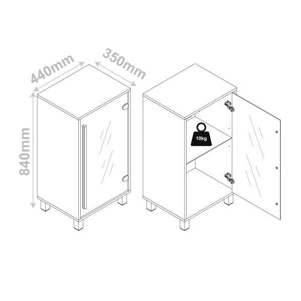 Badezimmerschrank Basic online kaufen mömax