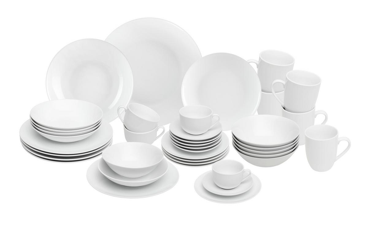 Serviciu de masă 42/1 Susanne - alb, Konventionell, ceramică (45/30.5/32.5cm) - Based