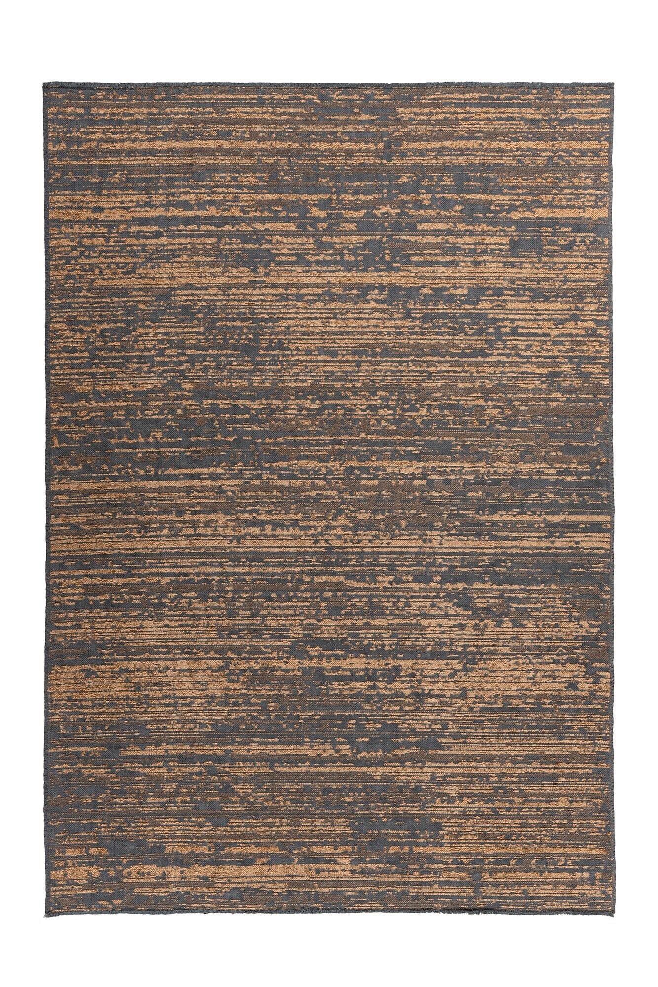 Flachwebeteppich Kalea 125 Gelb 120x170 - Gelb, Basics, Textil (120/170cm) - Kayoom