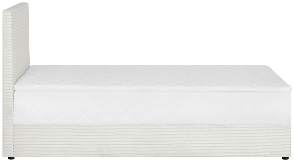 Boxbett Boxy Beige ca. 120x200cm - Beige/Grau, KONVENTIONELL, Textil (120/200cm) - Based