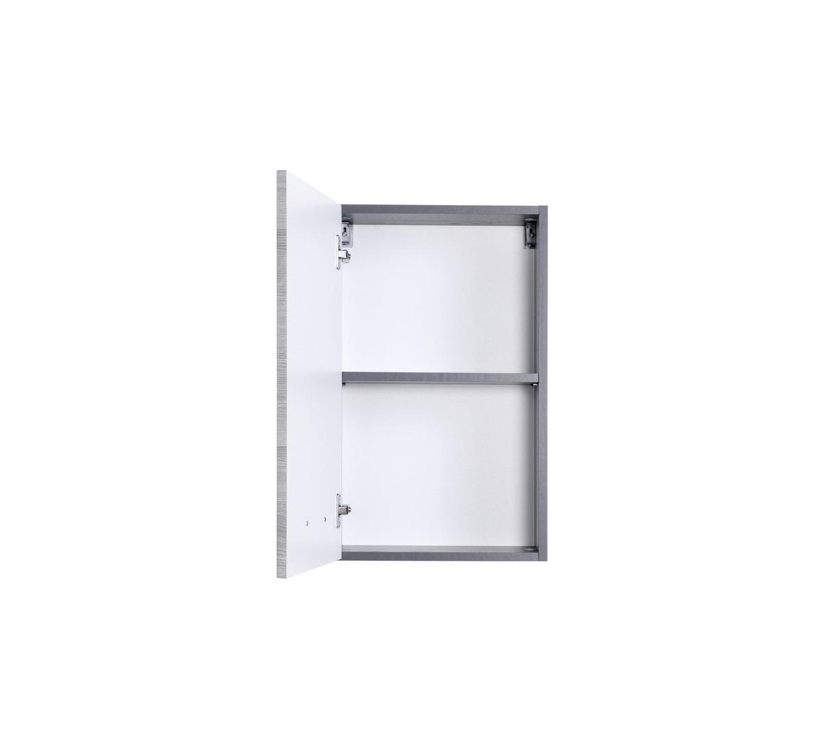 Oberschrank Florida in Grau - Grau, MODERN, Holzwerkstoff/Metall (40/64/20cm) - Xora