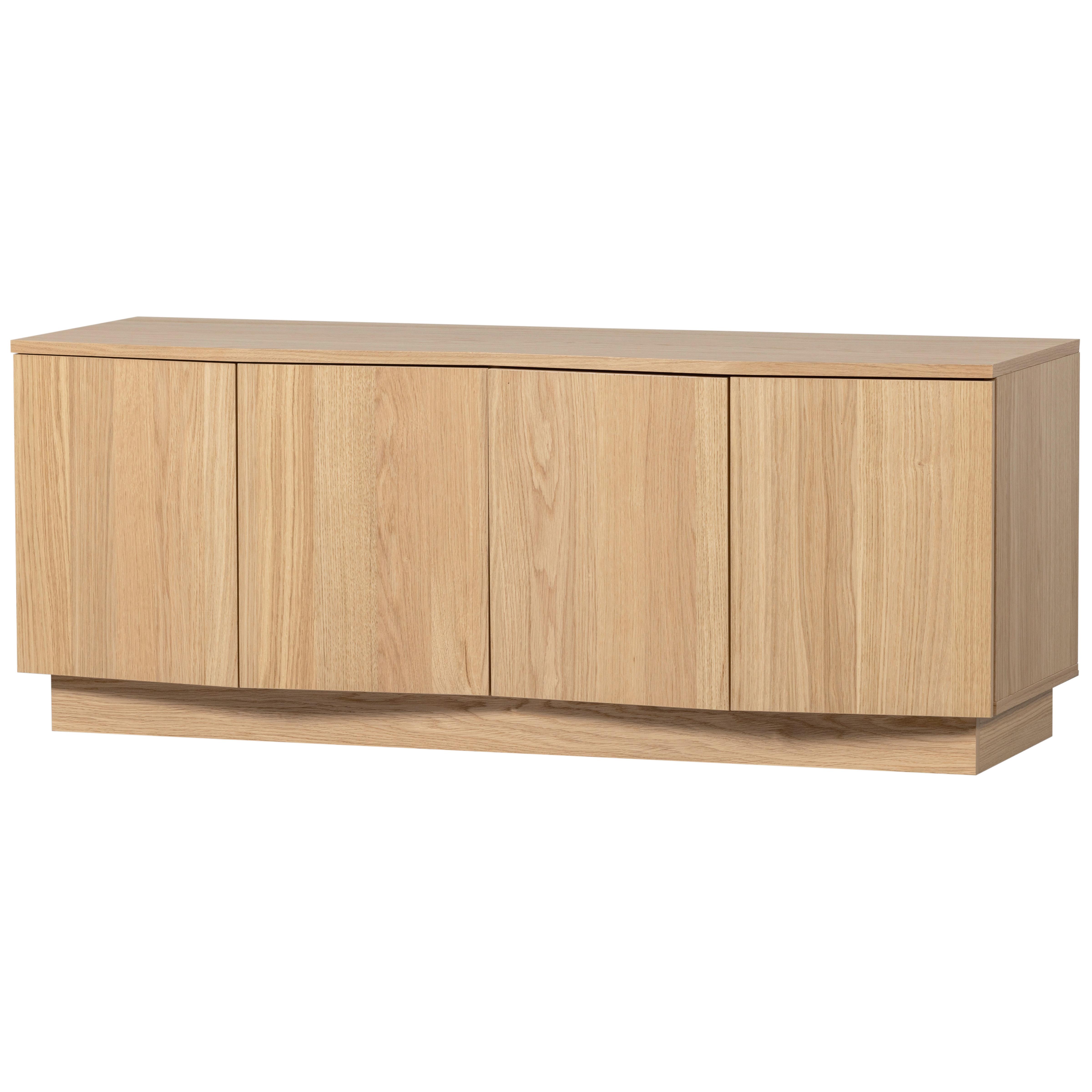 Lowboard Zuma Eichefarben - Eichefarben, Design, Holz (133/52/45cm) - Livetastic
