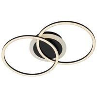 LAMPA SUFITOWA LED R62783132 VENIDA - czarny/biały, Design, tworzywo sztuczne/metal (50/30/7,5cm)