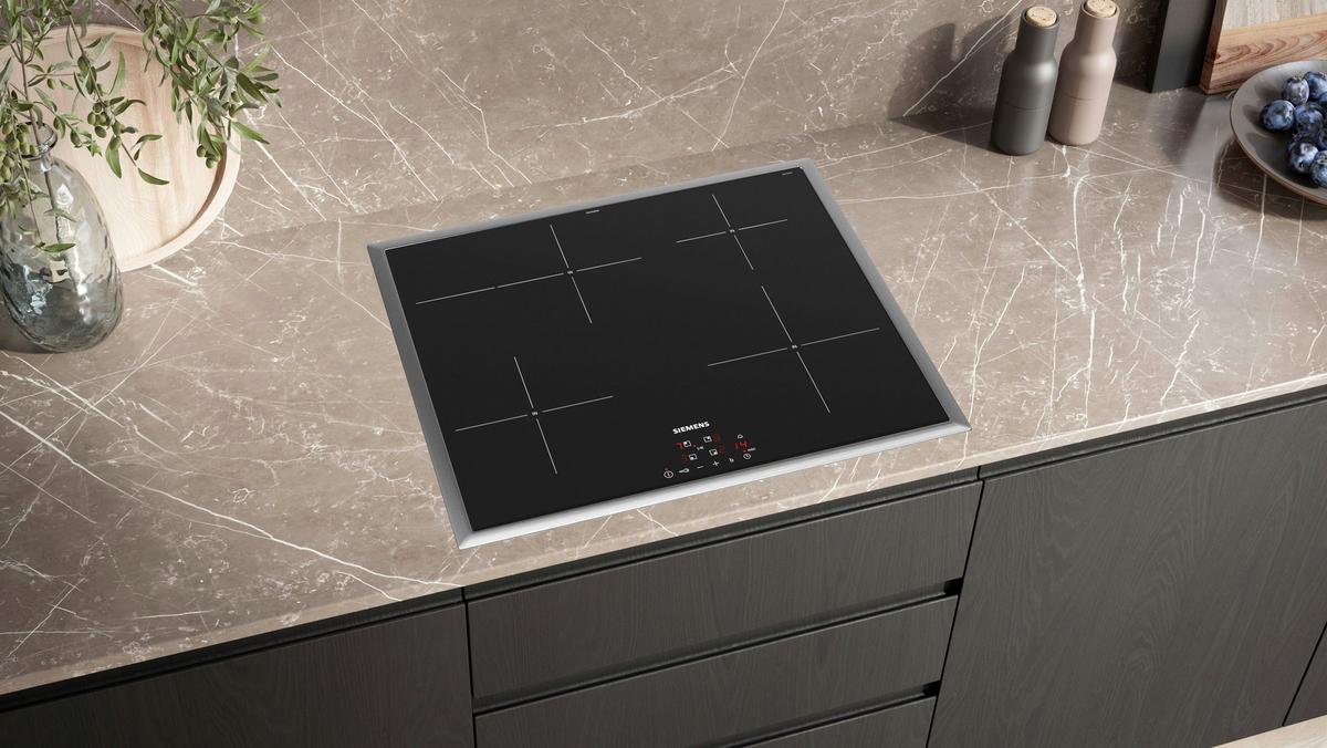 Backofenset PQ223IA00Z - Schwarz, MODERN, Glas/Metall (59,4/59,5/54,8cm) - Siemens