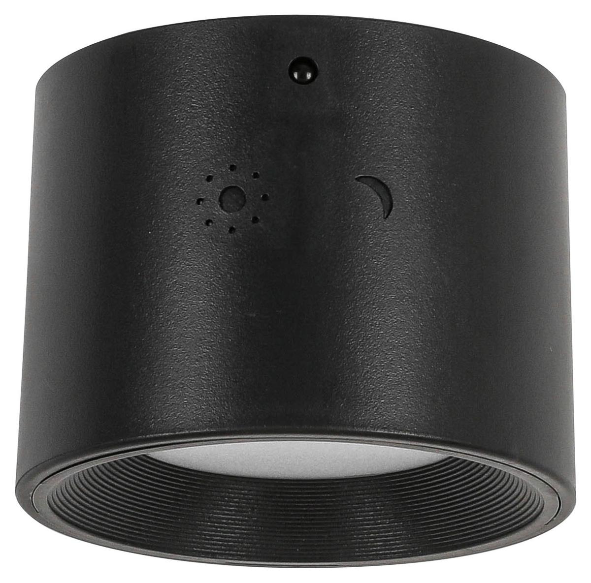 LED-Wandleuchte Rig1 Schwarz max. 5 Watt - Schwarz, MODERN, Kunststoff/Metall (9,3/7,5/5,2cm) - Mömax