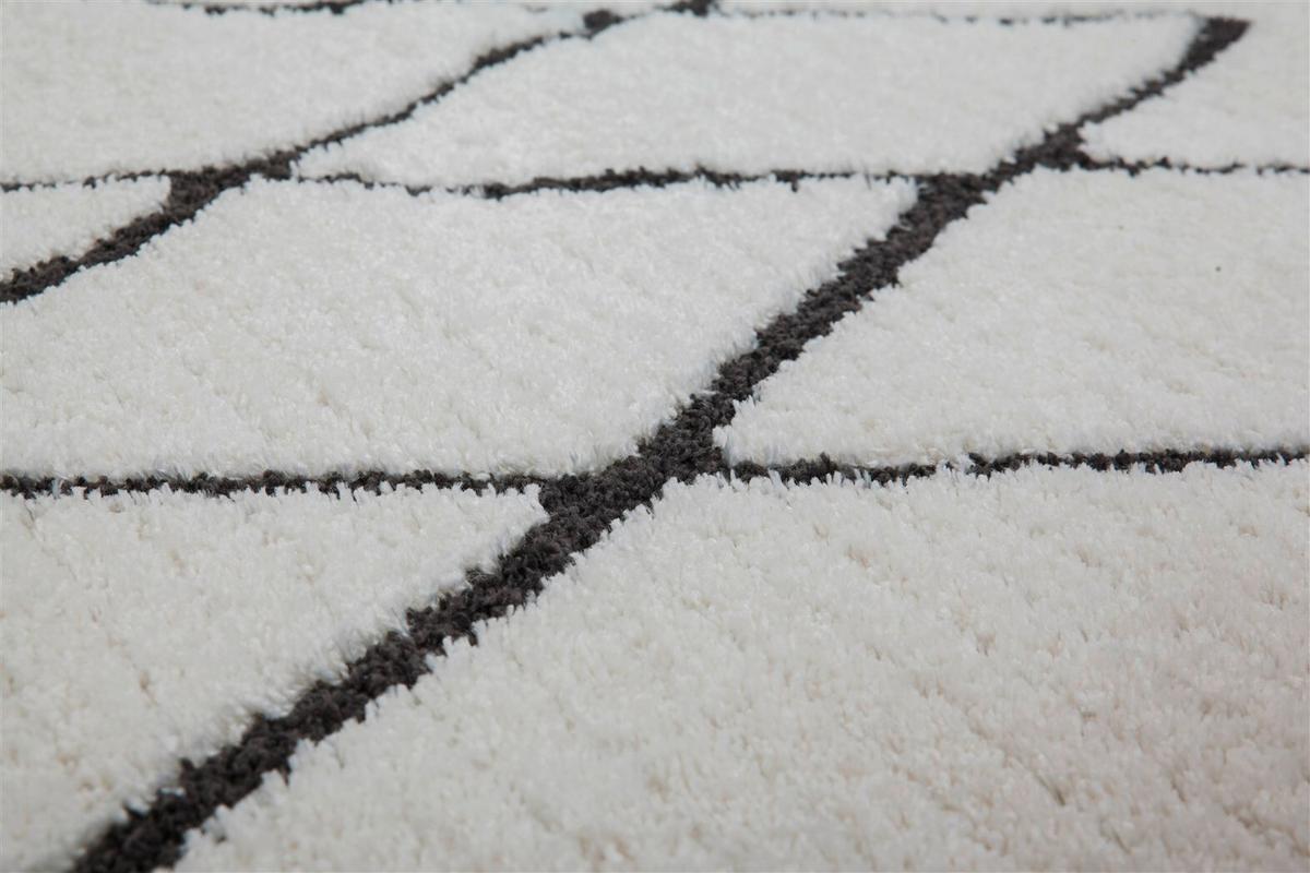 TEPPICH AGADIR 310 SCHWARZ - Schwarz, Konventionell, Textil (160/230cm) - Kayoom