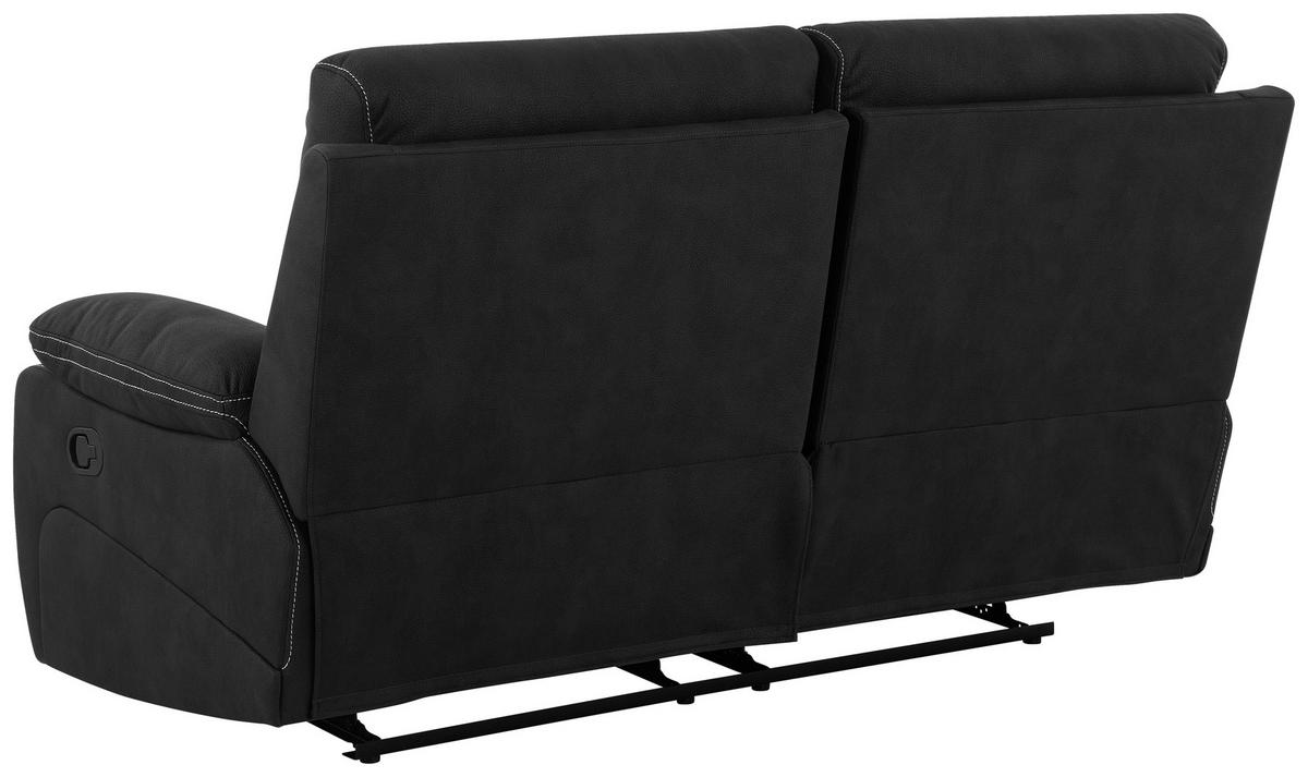 Dvosed Ember, Črna - črna, Basics, kovina/tekstil (178/103/96cm) - Livetastic