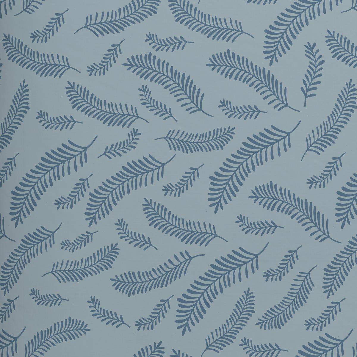 Lenjerie de pat Ferns,cca. 140x200/50x70 cm - albastru, Modern, textil (140/200cm) - Mömax