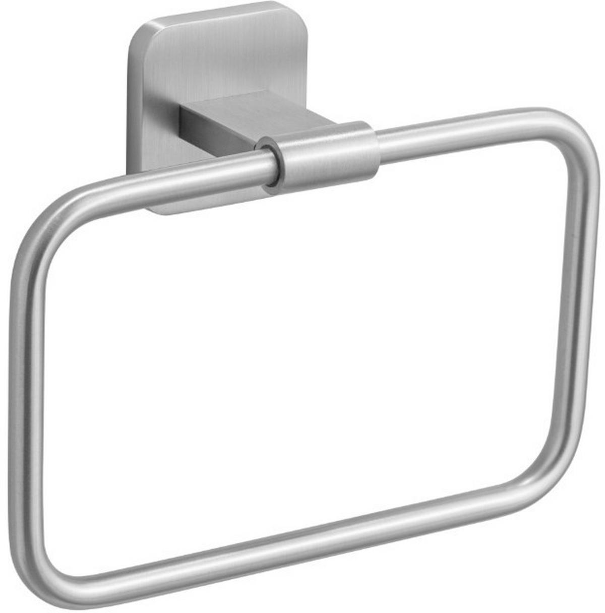 Suport pentru prosop Porto - culoare inox, Modern, metal (19/14,5/6,5cm) - Wenko