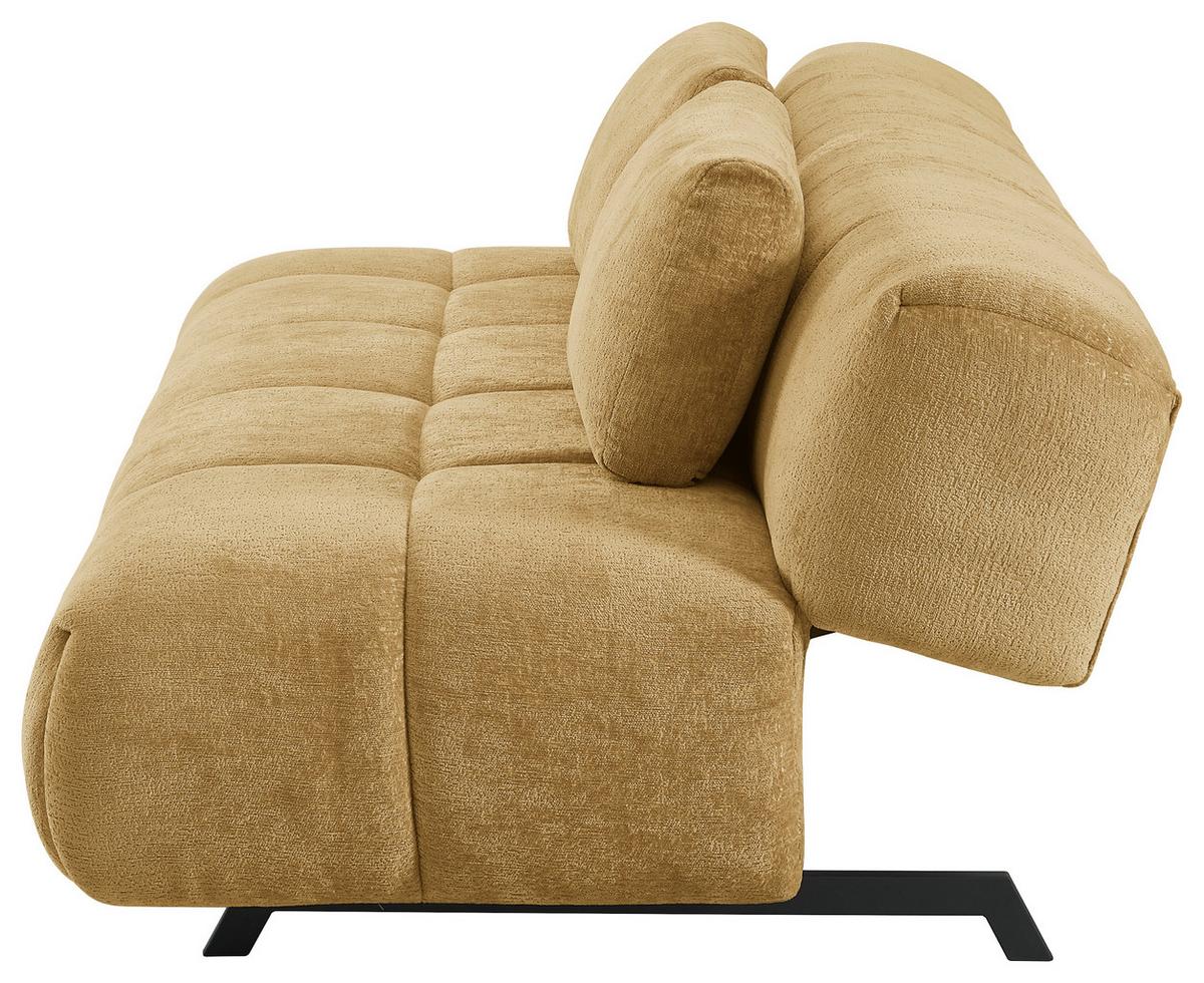 Sofa Ares - žuta/crna, Moderno, drvo/metal (193/72/109cm) - Mömax
