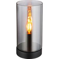 Tischleuchte 21002T max. 25 Watt - Schwarz, Basics, Glas/Metall (11/22,5cm) - Globo