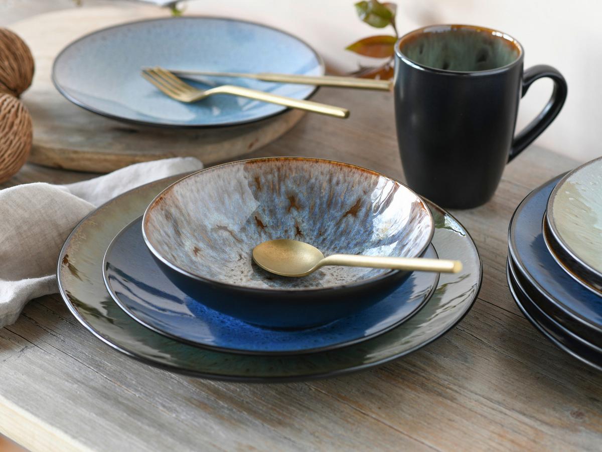 Kombinirani Servis Bali, 16-Delni - večbarvno, Trendi, keramika - Creatable