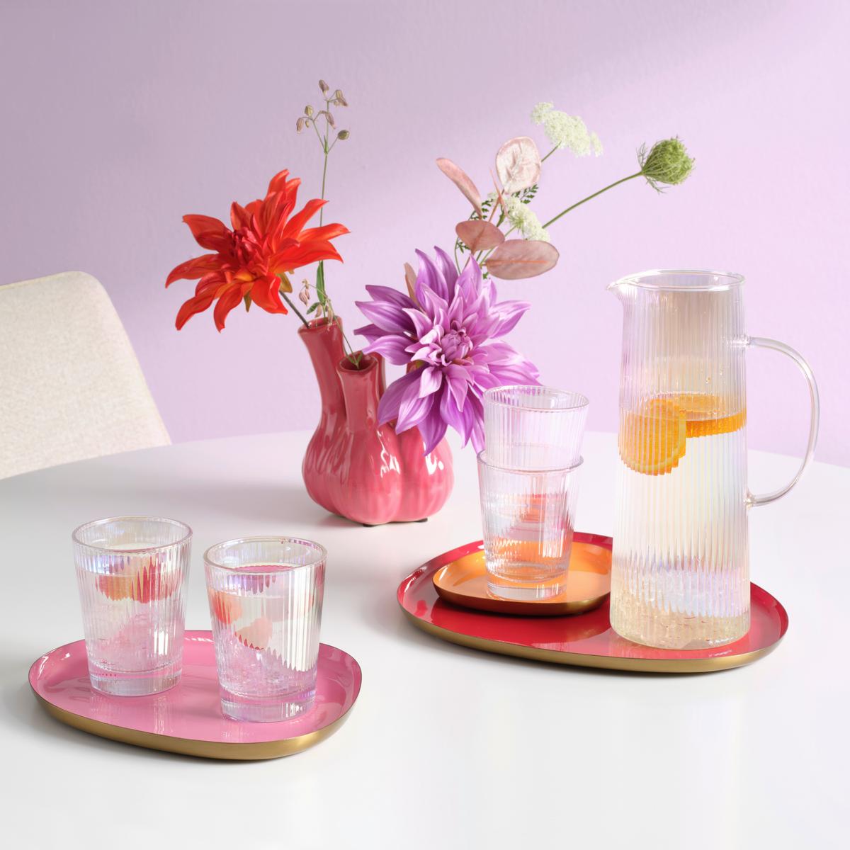 Set de pahare Rainbow - multicolor, Konventionell, sticlă - Modern Living