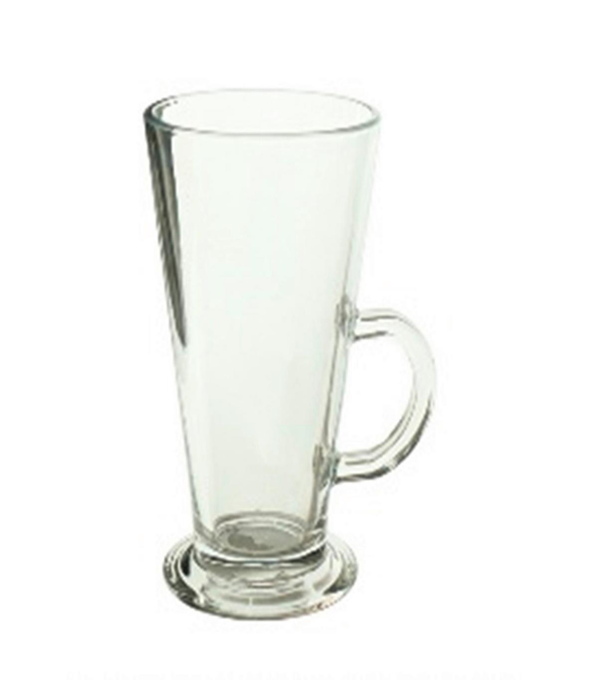 Latte-macchiato-pohár Latte - átlátszó, Üveg (10/7,5/14cm)