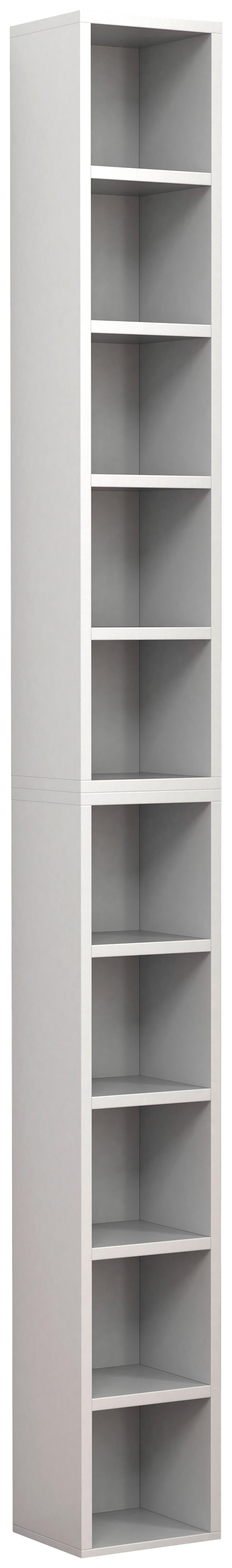 CD-REGAL MEGOSA S - Weiss, Design, Holzwerkstoff (40/94/17cm) - MID.YOU