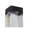 LED-DEKORATIONSLAMPA QUALI - svart/transparent, Modern, plast (7,5/23,3/7,5cm) - Mömax