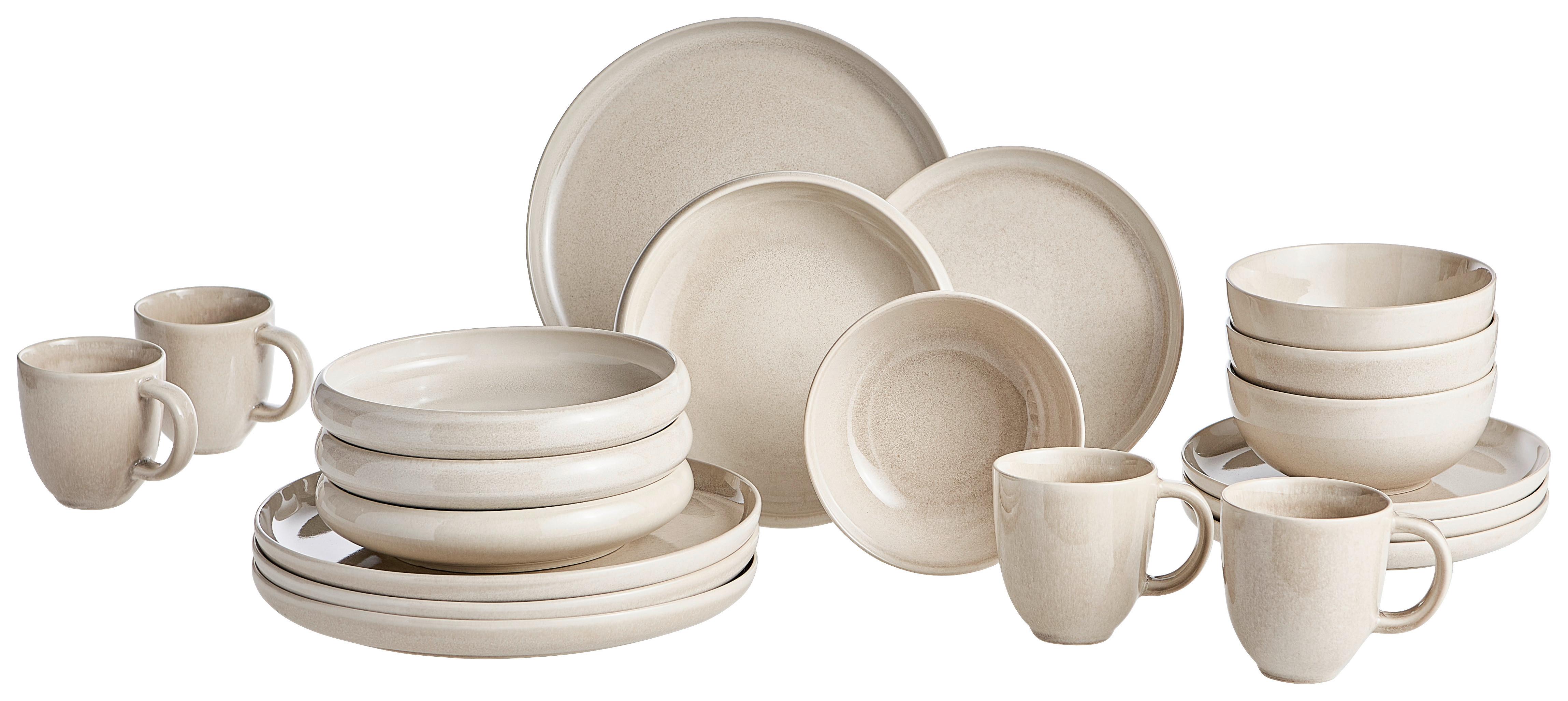 SERWIS OBIADOWO-ŚNIADANIOWY CANJU BLOMUS - beżowy, Lifestyle, ceramika - Blomus