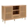 SIDEBOARD BARCELONA -EXKLUSIV- - guldfärgad/naturfärgad, Lifestyle, metall/papper (142,8/90/40cm) - Mömax