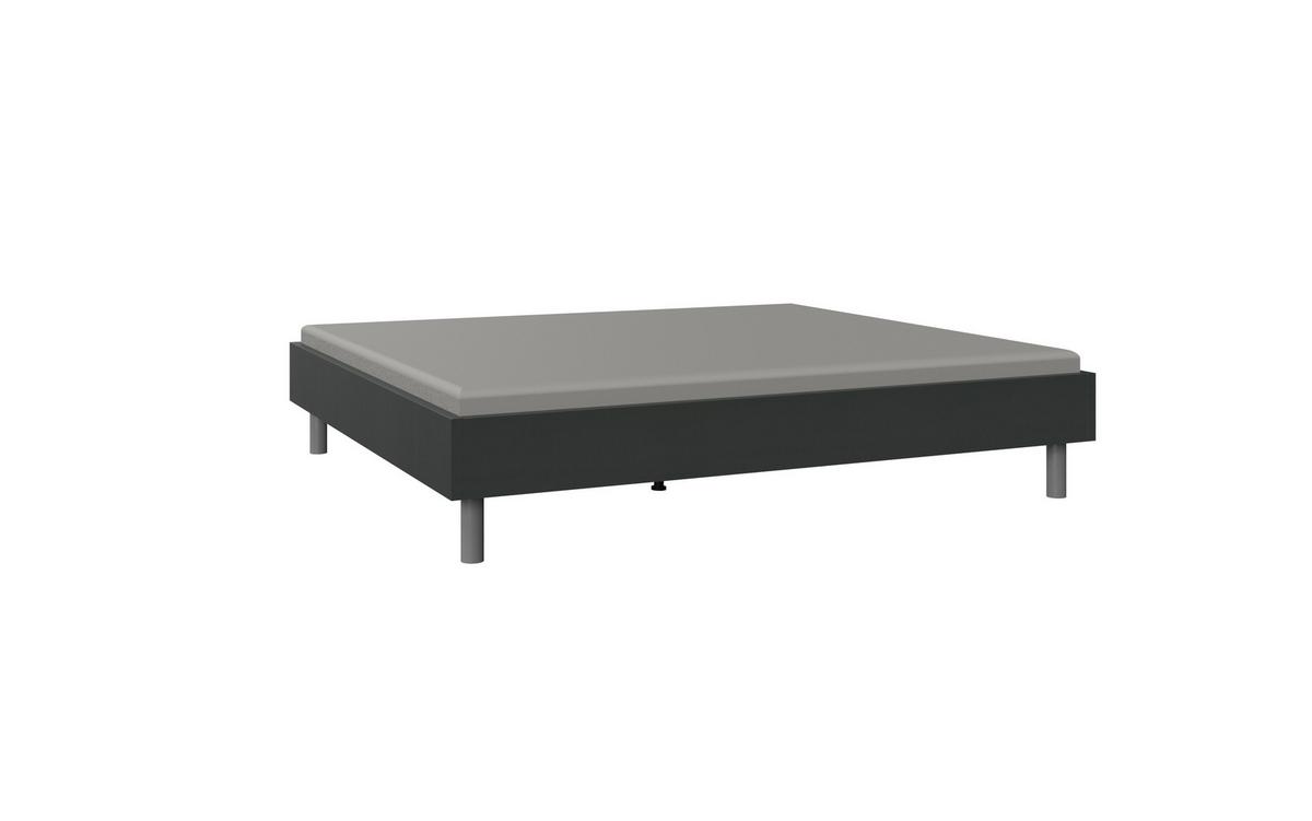 Posteljni Okvir Easy, Barva Grafita, 160x200 - Moderno (160/200cm) - Mömax