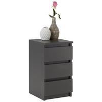 Nočna Omarica Ella, Antracit - antracit, Konvencionalno, leseni material (30/55/31cm)