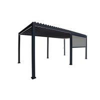 Rolo Za Pergolo Mirador, Antracit, 360x250cm - siva/antracit, Moderno, kovina/tekstil (360/250/10cm) - Gardenson