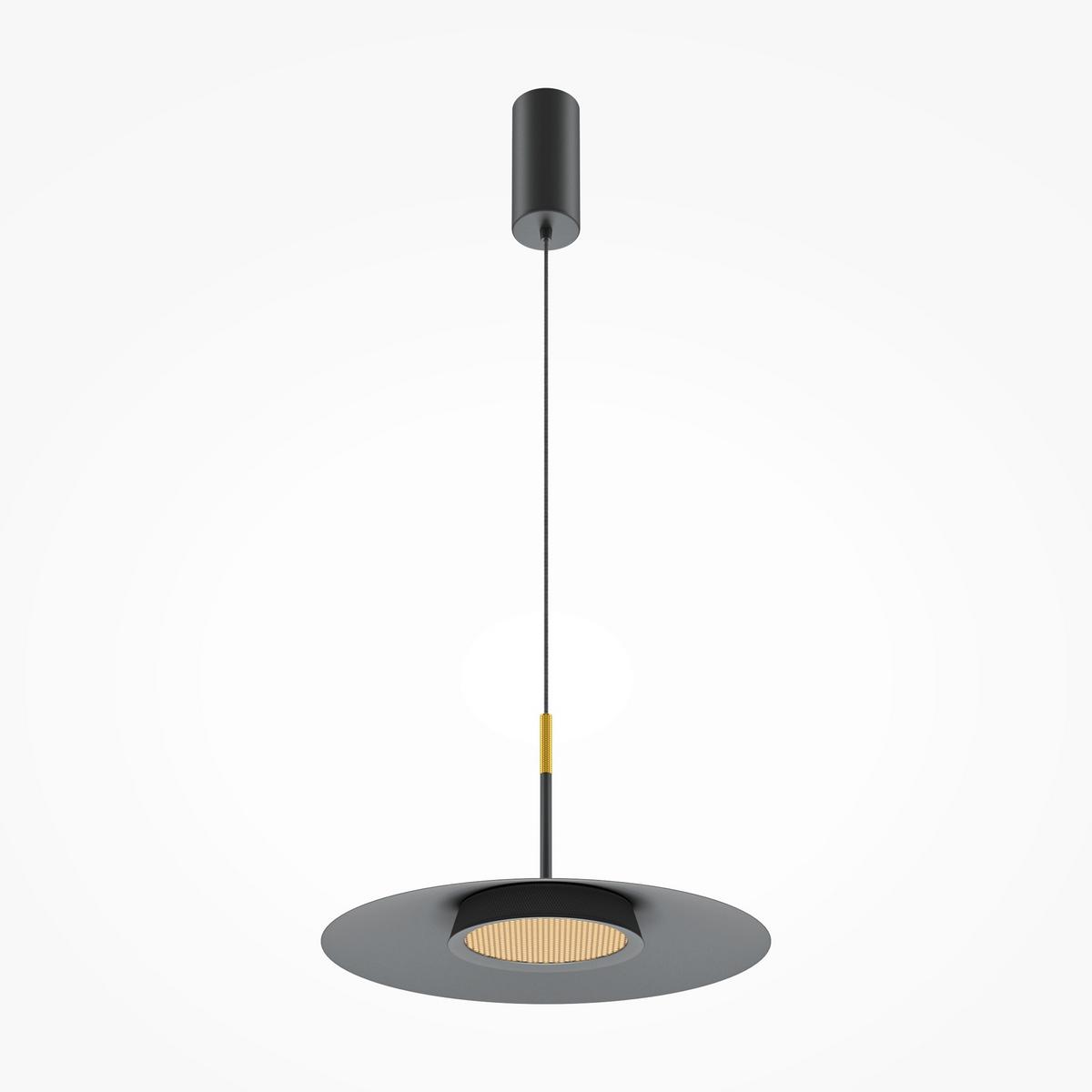 Pendelleuchte Mod041pl-L15b3k1 - Schwarz, Design, Metall (35/328cm) - MAYTONI