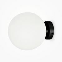 Wandleuchte Basic Form - Weiss/Schwarz, Trend, Glas/Metall (20/20/23cm) - MAYTONI
