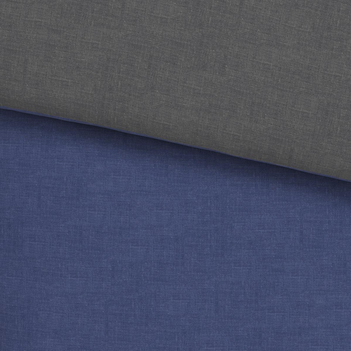 BETTWÄSCHESET NOAH WENDE - Blau, Textil (160/210cm) - Modern Living